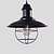 billige Øylys-Nord-Europa vintage industri svart metall skygge anheng lys spisestue stue kjøkken lys