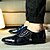cheap Men&#039;s Oxfords-Men&#039;s Comfort Shoes Faux Leather Spring / Summer Oxfords Walking Shoes Black / White / Purple