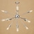 tanie Design sputnikowy-67 cm Styl MIni / Regulowany Żyrandol Metal Galwanizowany Współczesny współczesny 110-120V / 220-240V