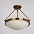 tanie Lampy sufitowe-3 światła 40 cm w stylu mini lampa wisząca metal szkło mosiądz tradycyjny / klasyczny 110-120v / 220-240v