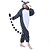 preiswerte Kigurumi Pyjamas-Erwachsene Kigurumi-Pyjamas Lemur Tier Tier Pyjamas-Einteiler Polar-Fleece Cosplay Für Herren und Damen Weihnachten Tiernachtwäsche Karikatur Fest / Feiertage Kostüme / Gymnastikanzug / Einteiler