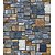 abordables Papier Peint-papier peint architecture vintage 3d stickers muraux avion papier de mariage décoratif vinyle maison 200 * 80 cm
