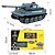 billige RC Tanks-HUANQI H508 Tank Radiostyrt Bil * Klar-Til-Bruk Tank / 1 Usb-Lader Kabel / 1 x bruksanvisning