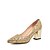 cheap Women&#039;s Heels-Women&#039;s Heels Chunky Heel Pointed Toe Comfort Novelty Wedding Dress Party &amp; Evening Glitter Red / Gold / Silver / 2-3 / EU42