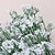 cheap Artificial Flower-Artificial Flowers 5 Branch Pastoral Style Baby Breath Tabletop Flower