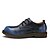 baratos Sapatos Oxford para Homem-Homens sapatos Materiais Customizados Outono / Inverno Conforto Oxfords Marron / Azul / Vinho