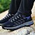 cheap Men&#039;s Athletic Shoes-Men&#039;s Suede Shoes Comfort Shoes Spring Outdoor Trainers / Athletic Shoes Hiking Shoes Suede Dark Grey / Black / Dark Blue