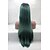 cheap Synthetic Lace Wigs-Synthetic Lace Front Wig Lace Front Wig Medium Length Long Green Synthetic Hair Women&#039;s Natural Hairline Green