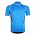 cheap Women&#039;s Cycling Clothing-Arsuxeo Men&#039;s Short Sleeve Cycling Jersey - Red Blue Light Green Bike Jersey Top Breathable Quick Dry Anatomic Design Sports Polyester Mountain Bike MTB Road Bike Cycling Clothing Apparel / Stretchy