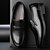 cheap Men&#039;s Slip-ons &amp; Loafers-Men&#039;s Loafers &amp; Slip-Ons Formal Shoes Plus Size Leather Loafers Party &amp; Evening Microfiber Black Spring Fall