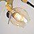 abordables Diseño Sputnik-Colgante estilo mini de 5 luces 90 cm metal ligero acabados pintados de vidrio moderno contemporáneo 110-120v / 220-240v