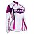 cheap Men&#039;s Clothing Sets-Nuckily Women&#039;s Long Sleeve Cycling Jersey with Tights Winter Lycra Polyester Purple Gradient Bike Clothing Suit Thermal Warm Windproof 3D Pad Anatomic Design Breathable Sports Gradient Mountain Bike