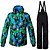 voordelige Ski-kleding-Wild Snow Heren Ski-jack &amp; broek Skiën Wandelen Meerdere Sporten Winddicht Warm Ventilatie Polyester Sportoutfits Skikleding / Winter