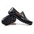 Χαμηλού Κόστους Ανδρικά Φορετά &amp; Μοκασίνια-Ανδρικά Οδήγηση παπούτσια Δερμάτινο Άνοιξη / Φθινόπωρο Μοκασίνια &amp; Ευκολόφορετα Μαύρο / Καφέ / Κίτρινο
