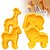 preiswerte Backformen-4 stücke cookie kolbenschneider keks fondantkuchenform 3d tier elefant sugarcraft dekor handwerk