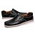 abordables Oxfords Homme-Homme Chaussures de confort Cuir Printemps / Automne Oxfords Marche Antidérapantes Noir / Marron / Bleu / Lacet