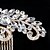 cheap Headpieces-Rhinestone / Alloy Hair Combs / Headwear with Floral 1pc Wedding / Special Occasion / Party / Evening Headpiece