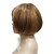 cheap Synthetic Trendy Wigs-Synthetic Wig Straight Straight Bob With Bangs Wig Short Light Brown Synthetic Hair Women&#039;s Highlighted / Balayage Hair Side Part Brown StrongBeauty