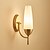 cheap Wall Sconces-American Country Glass Wall Sconce Hallway Northern Europe Modern Simplicity Living Room Bedroom Wall Lamp