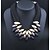 cheap Necklaces &amp; pendants-One-piece Suit Statement Necklace For Women&#039;s Casual Date Resin Chenille