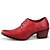 baratos Sapatos Oxford para Homem-Homens Sapatos Confortáveis Sintéticos Outono / Inverno Oxfords Vermelho / Marron / Preto / Festas &amp; Noite / Festas &amp; Noite