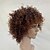 baratos Perucas Sintéticas sem Touca-Perucas sintéticas Kinky Curly Crespo Cacheado Peruca Médio Marrom Cabelo Sintético Mulheres Peruca Afro Americanas Marrom hairjoy