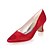 ieftine Pantofi de Mireasă-Pentru femei pantofi de nunta Blocați călcâiul Vârf pătrat Satin Balerini Basic Primăvară / Vară Alb / Mov / Maro deschis / Nuntă / Party &amp; Seară