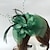 cheap Fascinators-Feather / Net Fascinators Kentucky Derby Hat / Flowers with 1 Piece Wedding / Party / Evening / Horse Race Headpiece