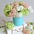 tanie Sztuczne kwiaty-Sztuczne Kwiaty 3 Gałąź Styl nowoczesny Styl pasterski Hortensje Bukiety na stół