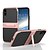 cheap Cell Phone Cases &amp; Screen Protectors-Case For Apple iPhone X / iPhone 8 Plus / iPhone 8 with Stand Back Cover Solid Colored Hard Carbon Fiber