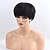 cheap Human Hair Capless Wigs-Human Hair Blend Wig Short Straight Short Hairstyles 2020 Berry Straight Side Part Machine Made Women&#039;s Natural Black #1B Medium Auburn#30 Strawberry Blonde / Light Blonde 8 inch