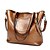 cheap Handbag &amp; Totes-Women&#039;s Bags PU Leather Shoulder Messenger Bag Zipper Leather Bag Daily Wine Black Brown Coffee