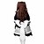 cheap Lolita Dresses-Lolita Outfits Maid Suits Women&#039;s Girls&#039; Satin Japanese Cosplay Costumes Black Color Block Patchwork Long Sleeve Lolita / Armlet