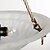 billige Taklamper-3-lys 40 cm mini stil pendellampe metallglass invertert messing tradisjonell / klassisk 110-120v / 220-240v