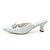 cheap Wedding Shoes-Women&#039;s Wedding Shoes Square Toe Rhinestone Satin Basic Pump Spring / Summer White / Purple / Champagne / Party &amp; Evening