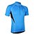 cheap Women&#039;s Cycling Clothing-Arsuxeo Men&#039;s Short Sleeve Cycling Jersey - Red Blue Light Green Bike Jersey Top Breathable Quick Dry Anatomic Design Sports Polyester Mountain Bike MTB Road Bike Cycling Clothing Apparel / Stretchy