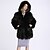 billige Bolero og Sjal-Long Sleeve Coats / Jackets Faux Fur Wedding / Party / Evening Women&#039;s Wrap With Cap