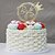 preiswerte Tortenfiguren-Tortenfiguren &amp; Dekoration Hochzeit Acryl / Brautkleidung Kunststoff Hochzeit mit 1 pcs OPP