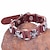 cheap Men&#039;s Bracelets-Men&#039;s Chain Bracelet Leather Bracelet Link Bracelet Oversized Leather Bracelet Jewelry Black / Coffee For Street