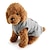 Недорогие Одежда для собак-Cat Dog Shirt / T-Shirt Puppy Clothes Heart Casual / Daily Dog Clothes Puppy Clothes Dog Outfits Breathable Gray Costume for Girl and Boy Dog Cotton XS S M L XL XXL