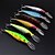 cheap Fishing Lures &amp; Flies-6 pcs Fishing Lures Minnow lifelike 3D Eyes Floating Bass Trout Pike Sea Fishing Fly Fishing Bait Casting