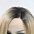 preiswerte Synthetische Perücken mit Spitze-Synthetic Lace Front Wig Straight Straight Bob Lace Front Wig Blonde Short Black / Honey Blonde Synthetic Hair Women&#039;s Dark Roots Blonde / Doll Wig