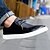 Χαμηλού Κόστους Ανδρικά Sneakers-Ανδρικά Παπούτσια άνεσης Φο Δέρμα Άνοιξη Αθλητικά Παπούτσια Μαύρο / Ανοικτό Καφέ / Σκούρο καφέ