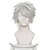 preiswerte Halloween Perücken-12 Wars / Juni Taisen Usagi / Rabbit Cosplay Wigs Men&#039;s 12 inch Heat Resistant Fiber Anime Wig