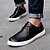 Χαμηλού Κόστους Ανδρικά Sneakers-Ανδρικά Παπούτσια άνεσης Φο Δέρμα Άνοιξη Αθλητικά Παπούτσια Μαύρο / Ανοικτό Καφέ / Σκούρο καφέ
