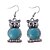 cheap Jewelry Sets-Women&#039;s Turquoise Drop Earrings Pendant Necklace Animal Classic Vintage Turquoise Earrings Jewelry Silver For Daily