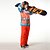 abordables Vêtement de Ski-GSOU SNOW Homme Veste et Pantalons de Ski Etanche Chaud Coupe Vent Ski Sports d&#039;hiver Polyester Ensembles de Sport Tenue de Ski / Respirable / Respirable