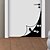 tanie Naklejki na drzwi-Naklejki ścienne z kreskówek Naklejki na ścianę samolotów Dekoracyjne naklejki ścienne, winylowe do dekoracji domu Naklejka na ścianę / okno Dekoracja 1 szt. 57 * 40 cm