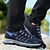 abordables Zapatillas deportivas de hombre-Hombre Zapatos de gamuza Zapatos Confort Primavera Al aire libre Zapatillas de Atletismo Senderismo Ante Gris oscuro / Negro / Azul Oscuro