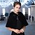 cheap Wraps &amp; Shawls-Sleeveless Capelets Faux Fur Wedding / Party / Evening Women&#039;s Wrap With Lace-up